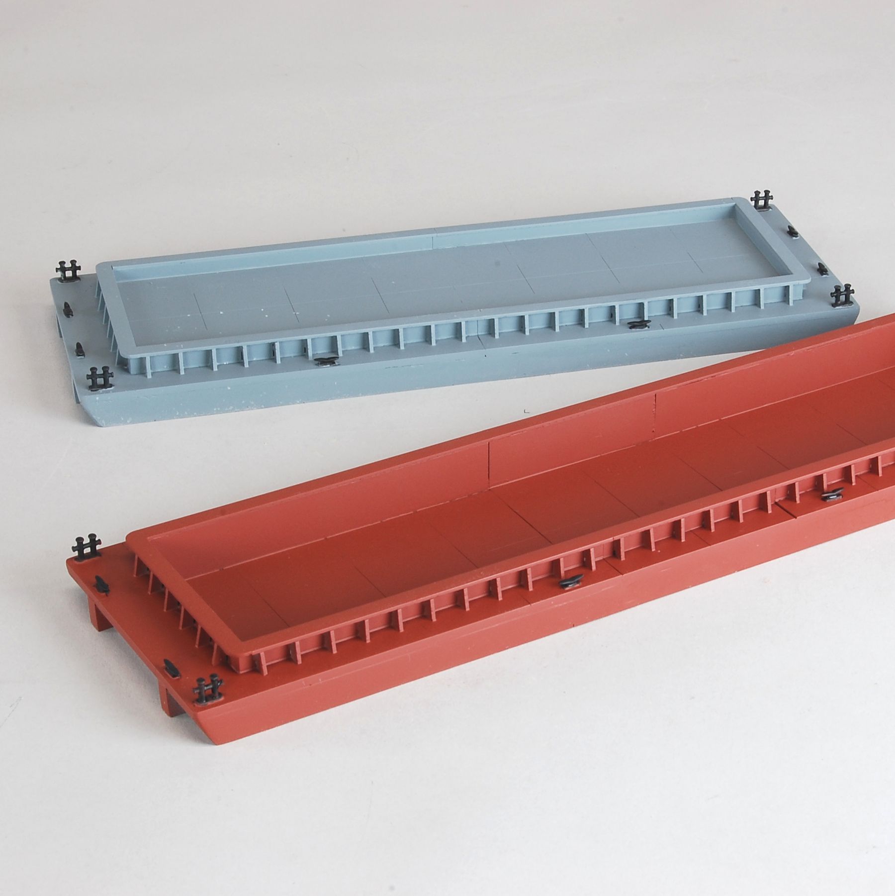 HO Barge 3 Pack | Custom Model Railroads 410-889-0010 HO Barge 3 Pack | Custom Model Railroads 410-889-0010